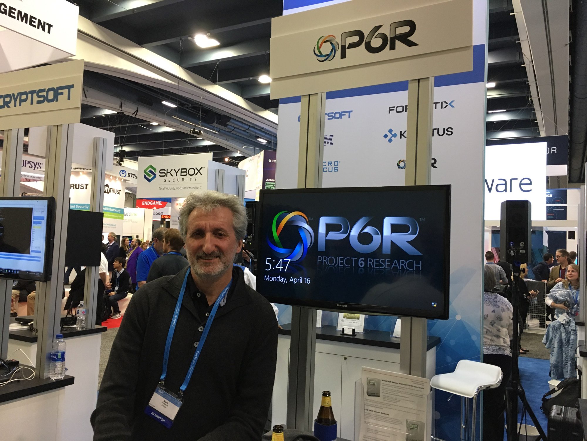 P6R at 2018 RSA Conference Expo